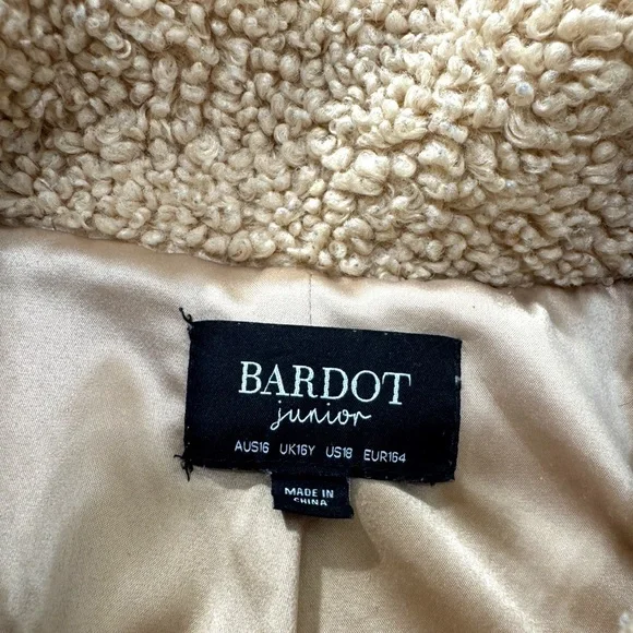 Bardot Junior Teddy Jacket Coat